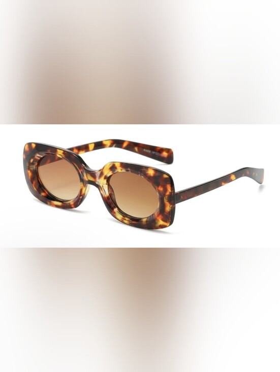 Unbranded Accessories - Geometric "Tort" Sunglasses - UV400 Protection